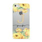 Personalised Yellow Flowers Apple iPhone 5 Case