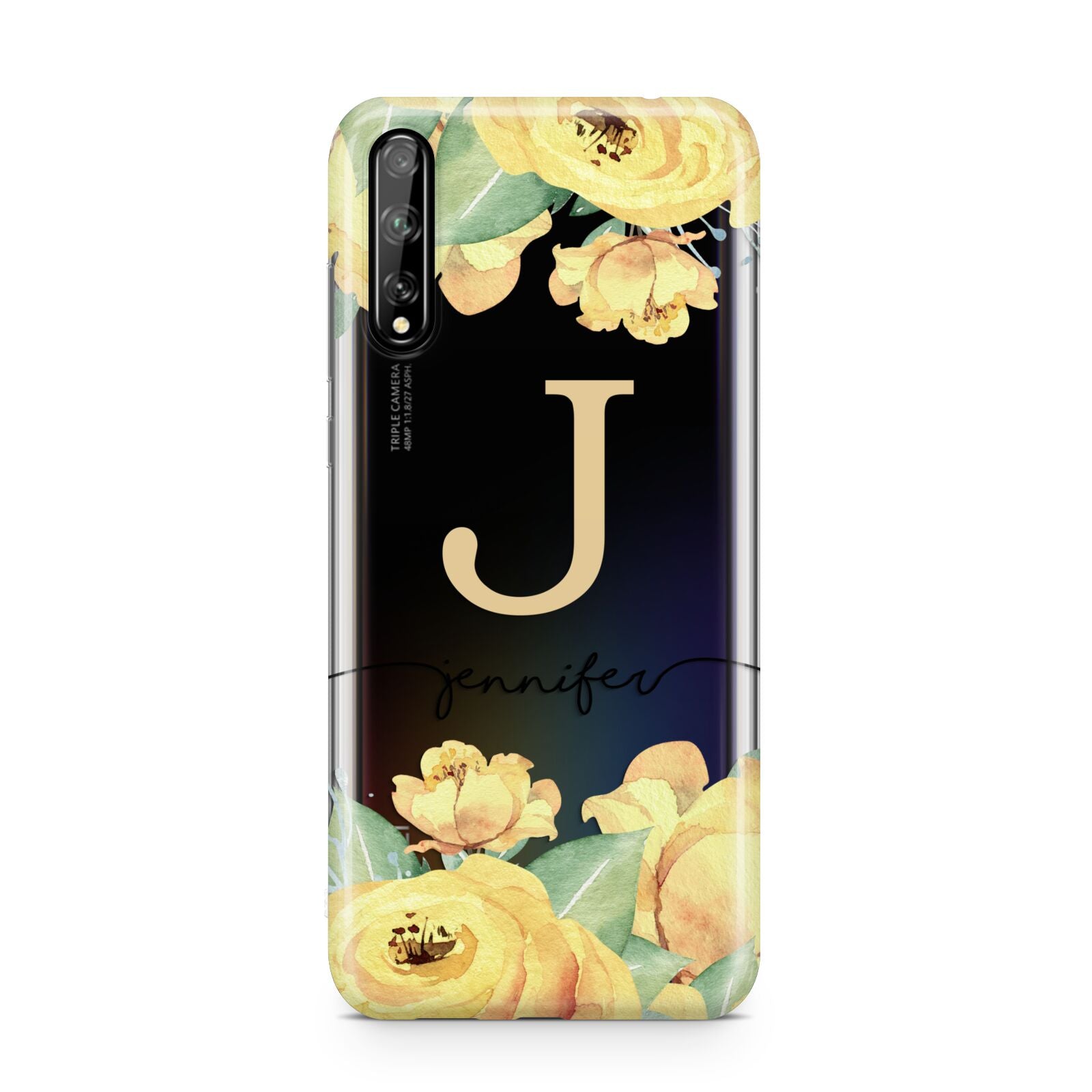 Personalised Yellow Flowers Huawei Enjoy 10s Phone Case