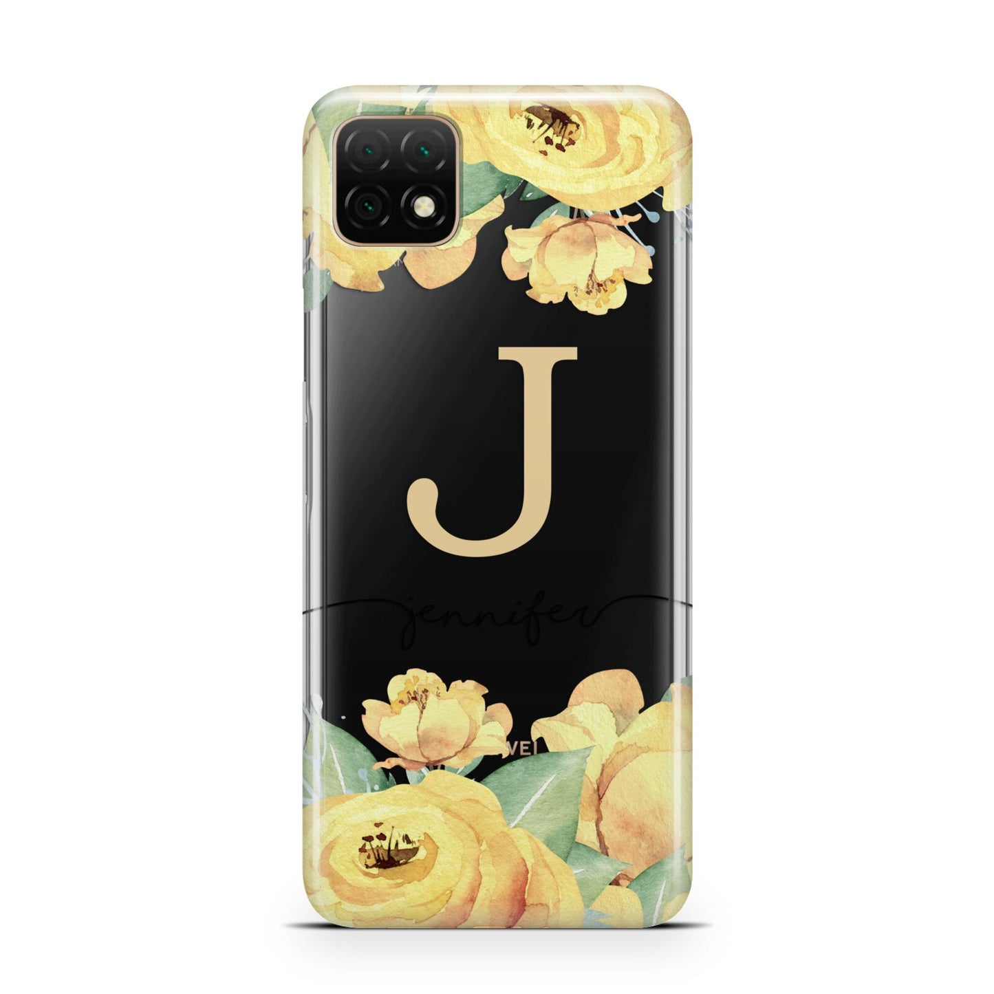 Personalised Yellow Flowers Huawei Enjoy 20 Phone Case