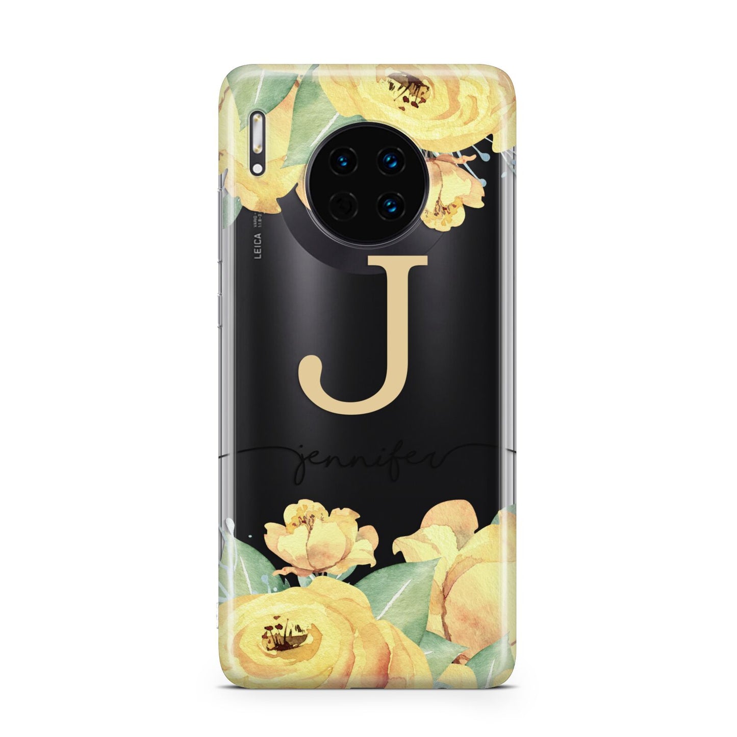 Personalised Yellow Flowers Huawei Mate 30