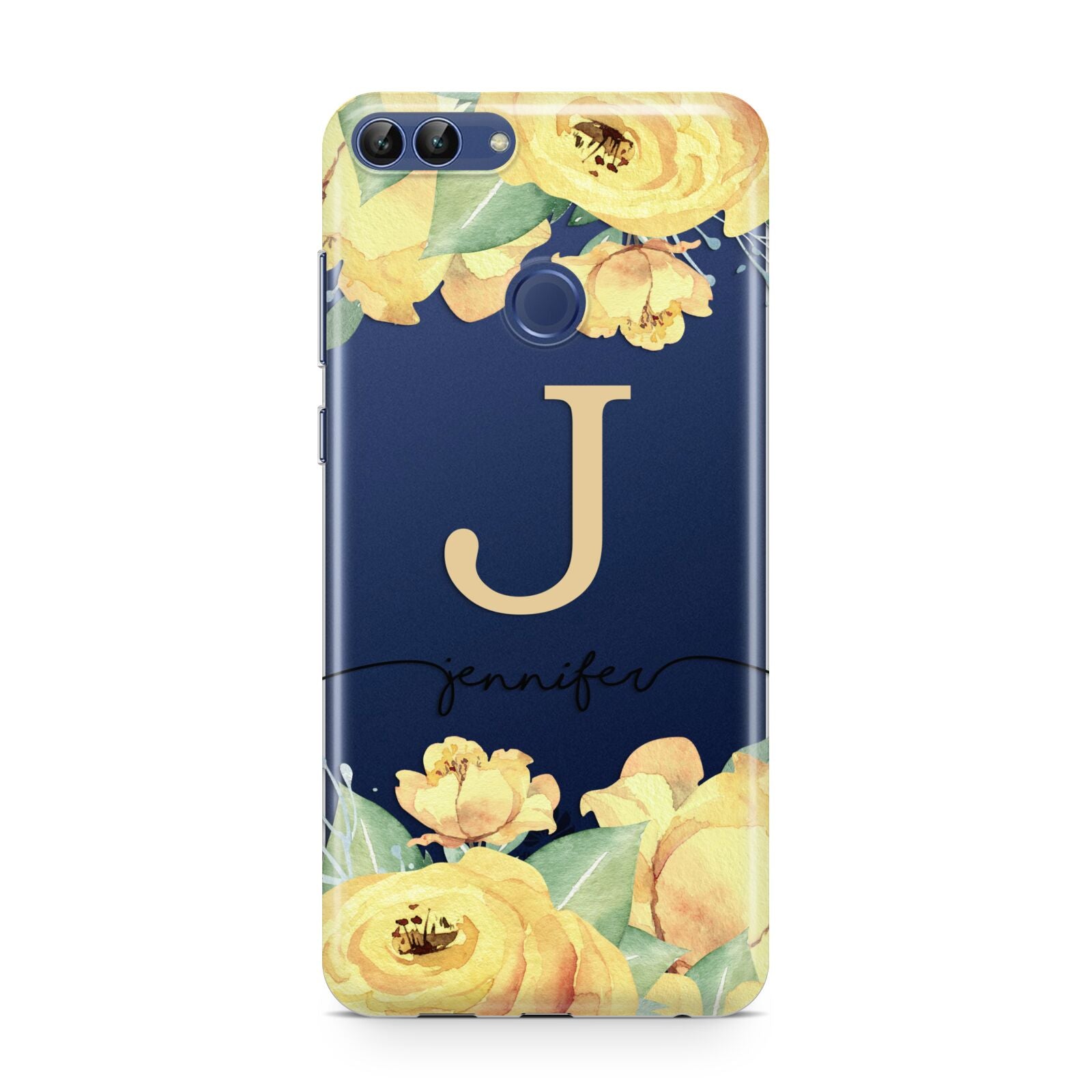 Personalised Yellow Flowers Huawei P Smart Case