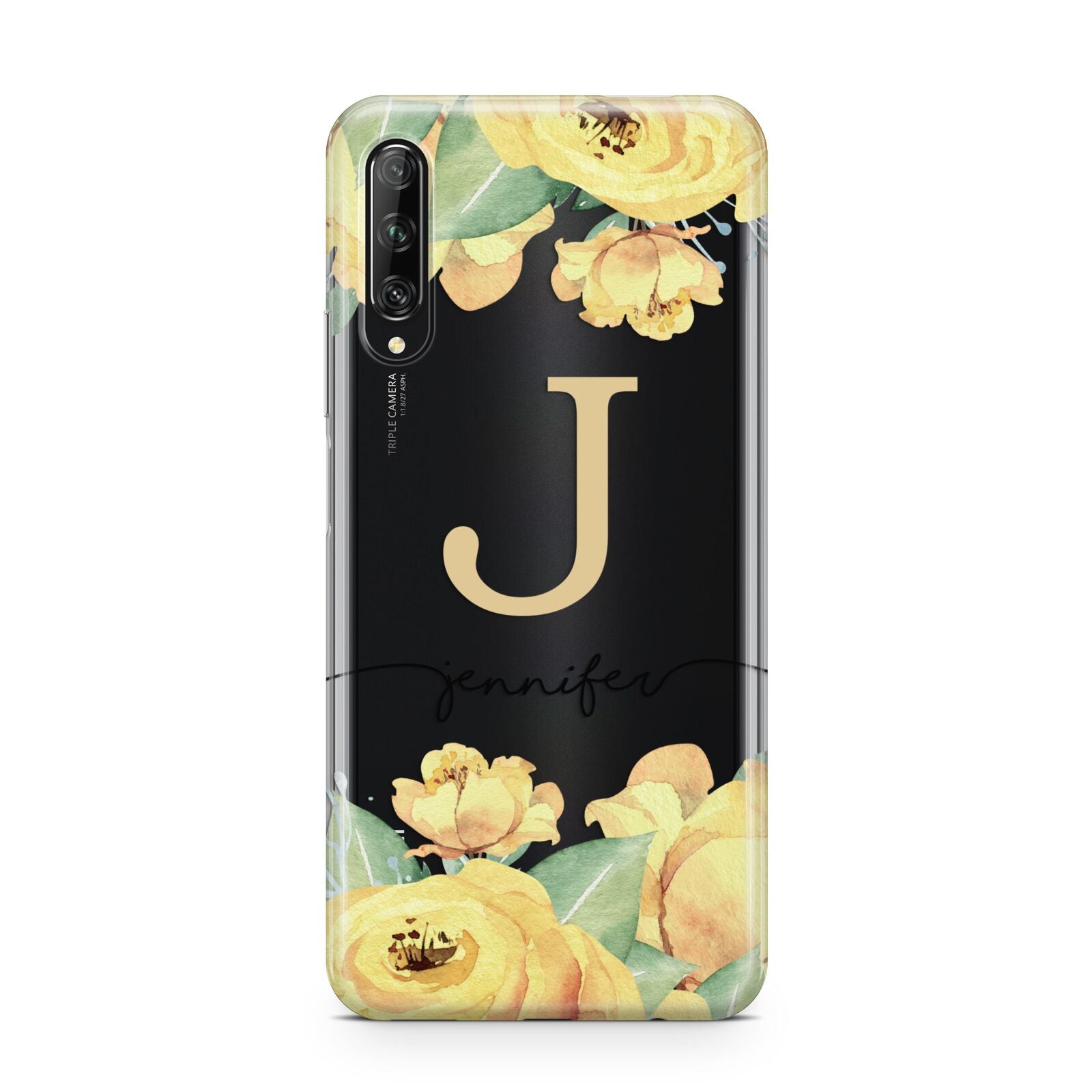 Personalised Yellow Flowers Huawei P Smart Pro 2019