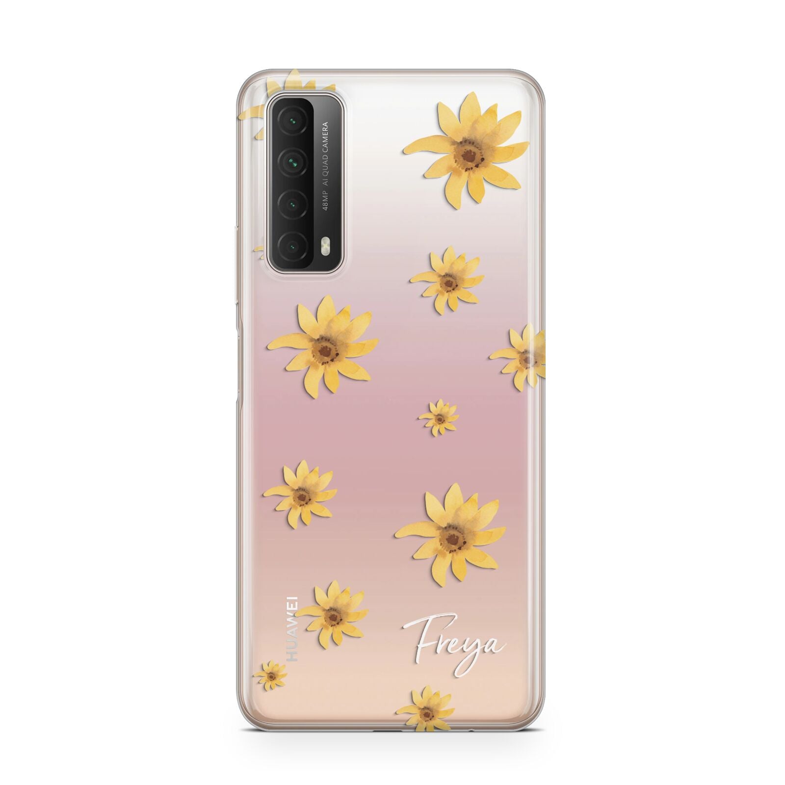 Personalised Yellow Lily Huawei P Smart 2021