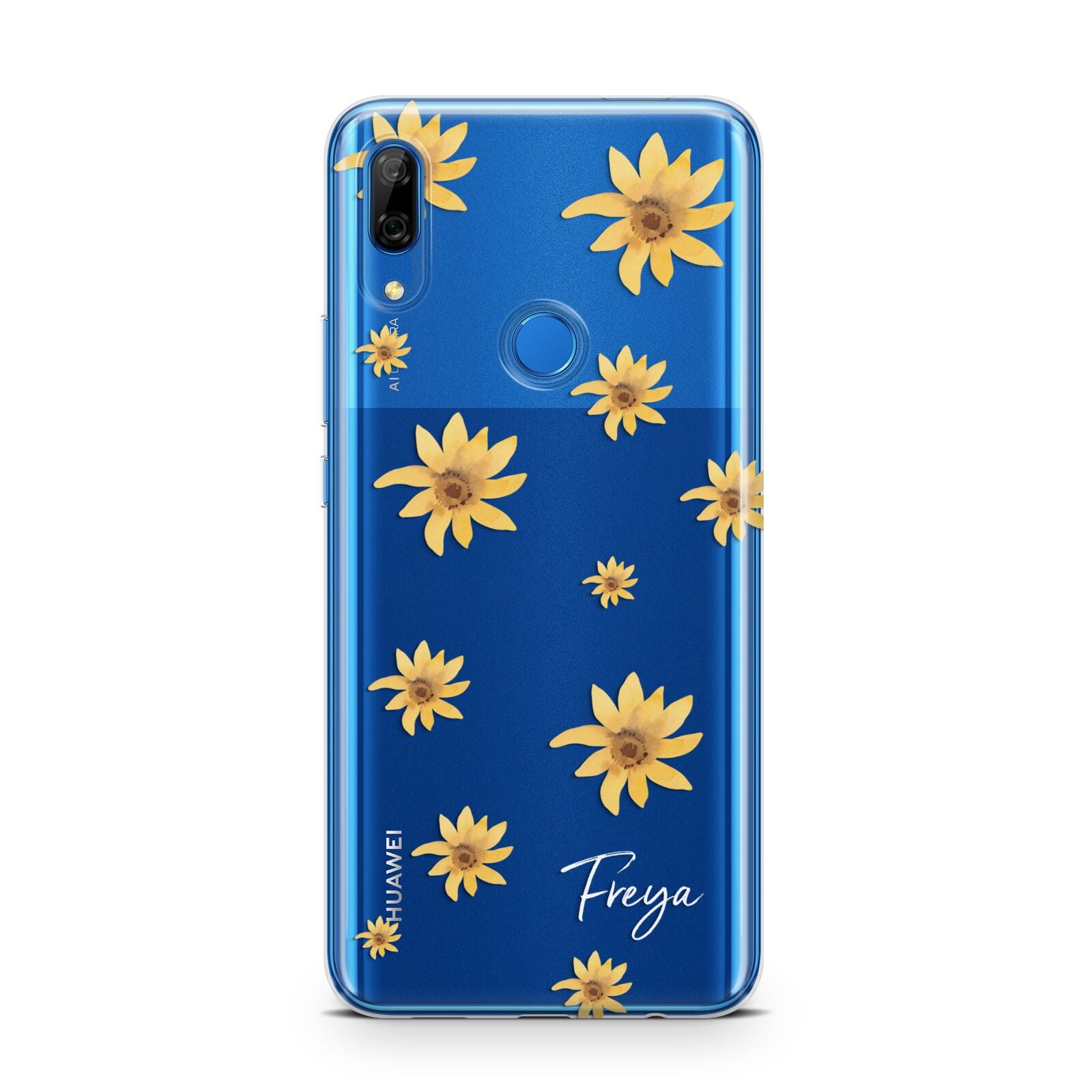 Personalised Yellow Lily Huawei P Smart Z