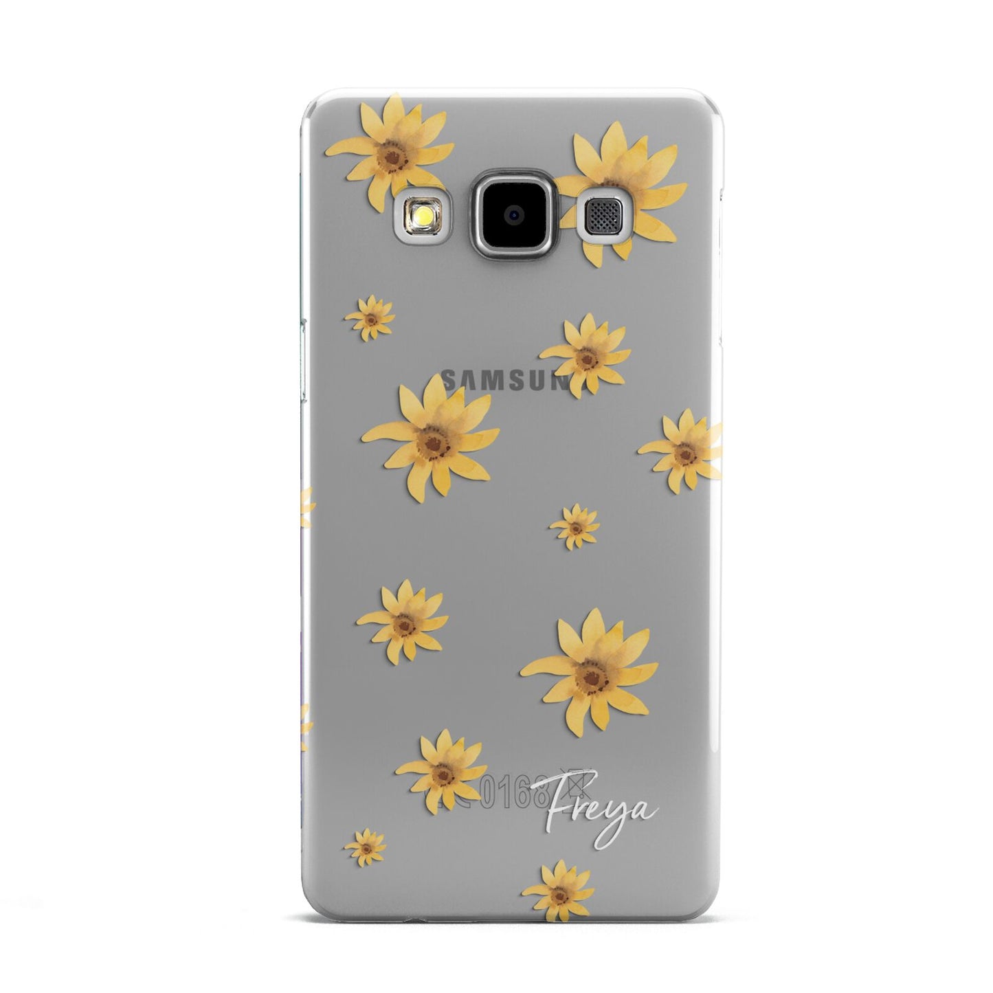 Personalised Yellow Lily Samsung Galaxy A5 Case