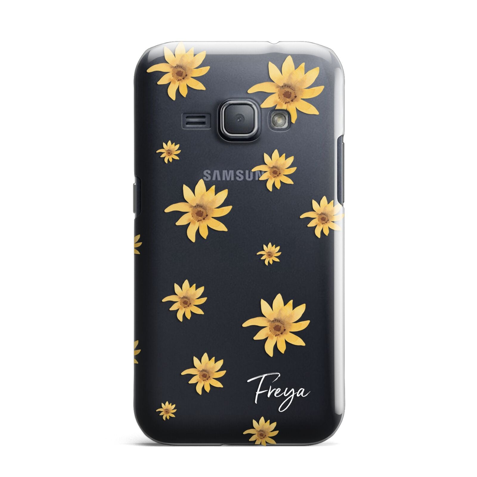 Personalised Yellow Lily Samsung Galaxy J1 2016 Case