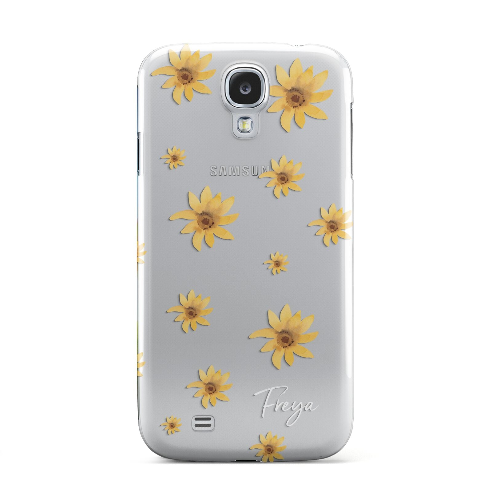 Personalised Yellow Lily Samsung Galaxy S4 Case