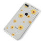 Personalised Yellow Lily iPhone 8 Plus Bumper Case on Silver iPhone Alternative Image