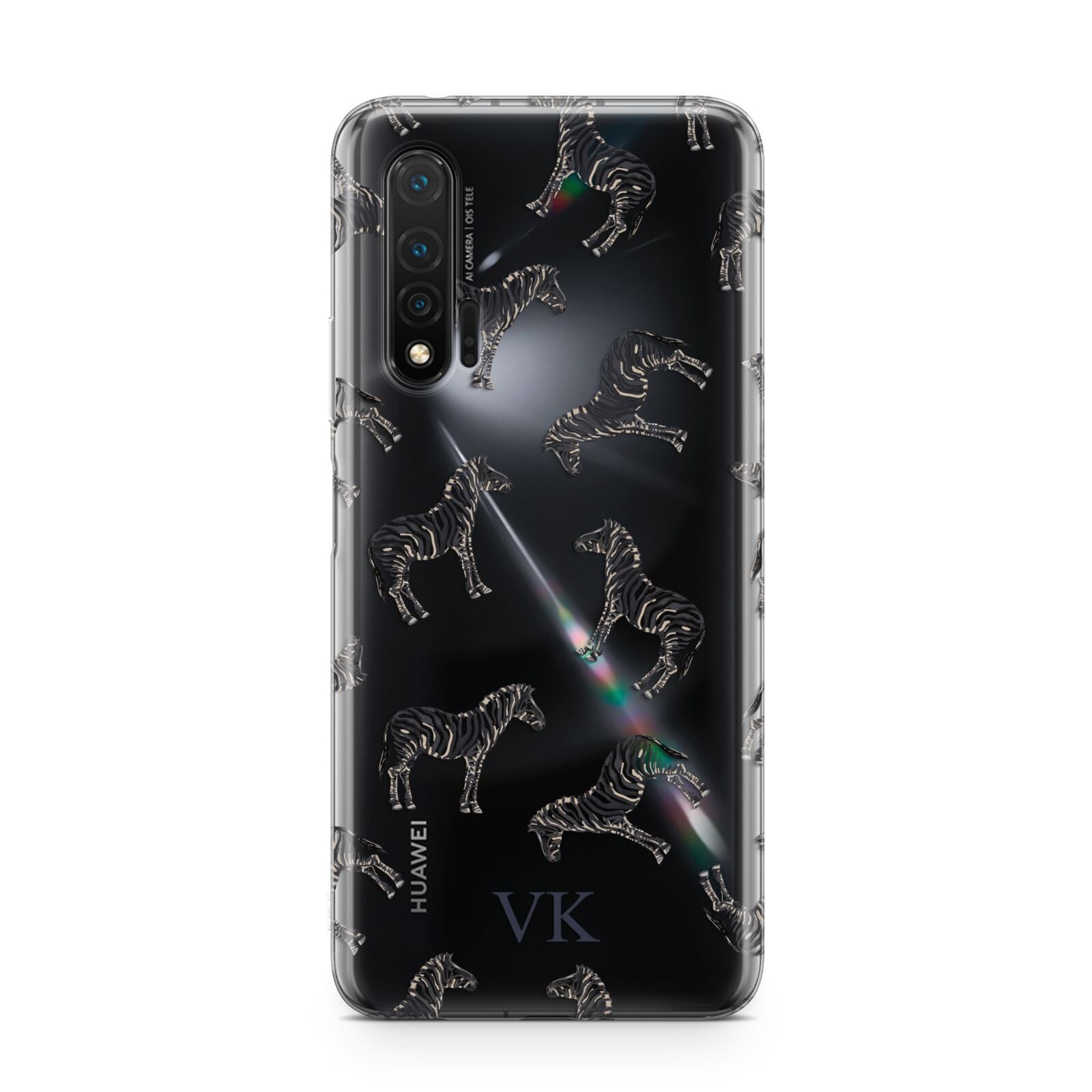 Personalised Zebra Huawei Nova 6 Phone Case