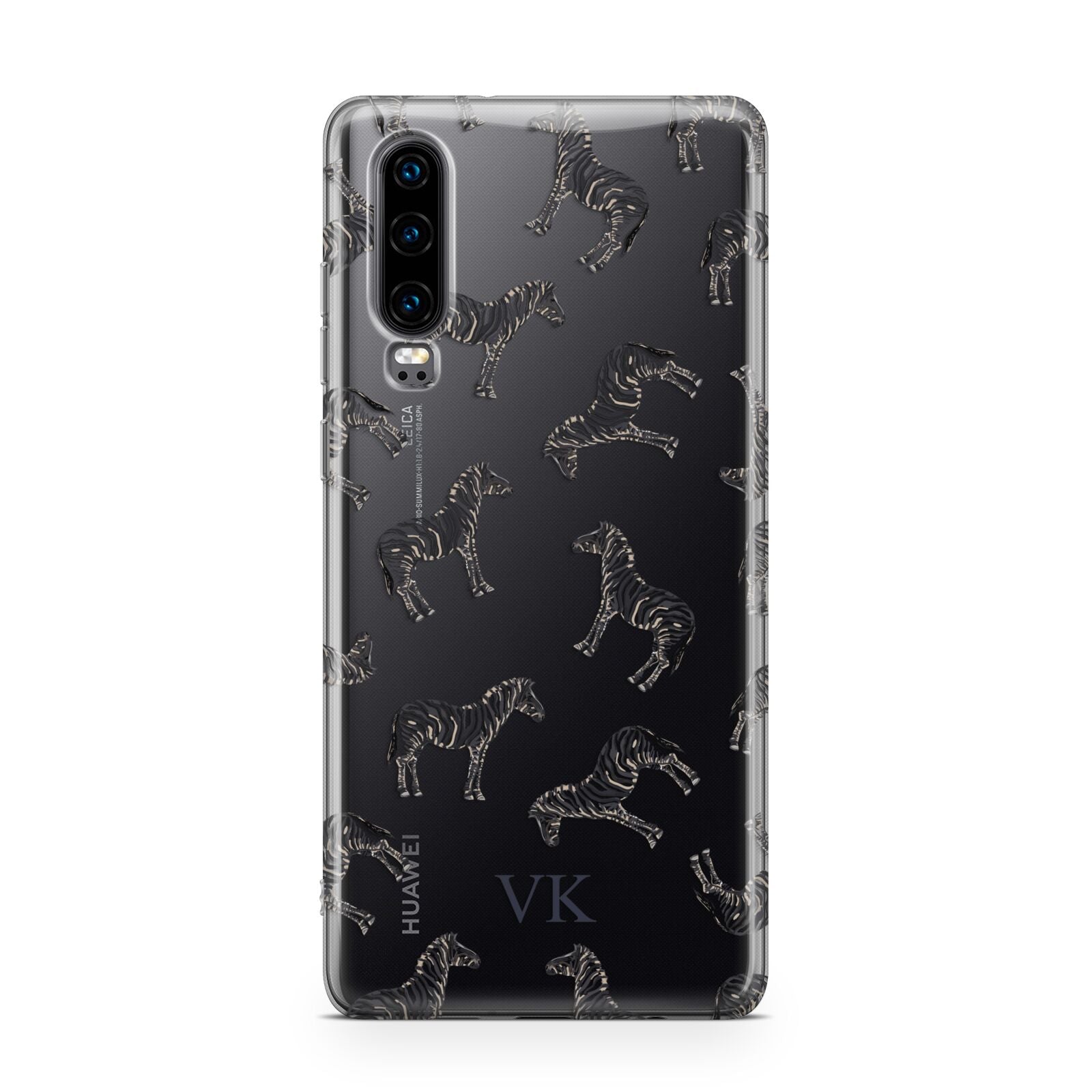 Personalised Zebra Huawei P30 Phone Case