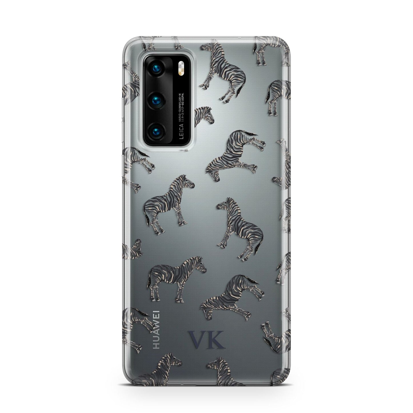 Personalised Zebra Huawei P40 Phone Case