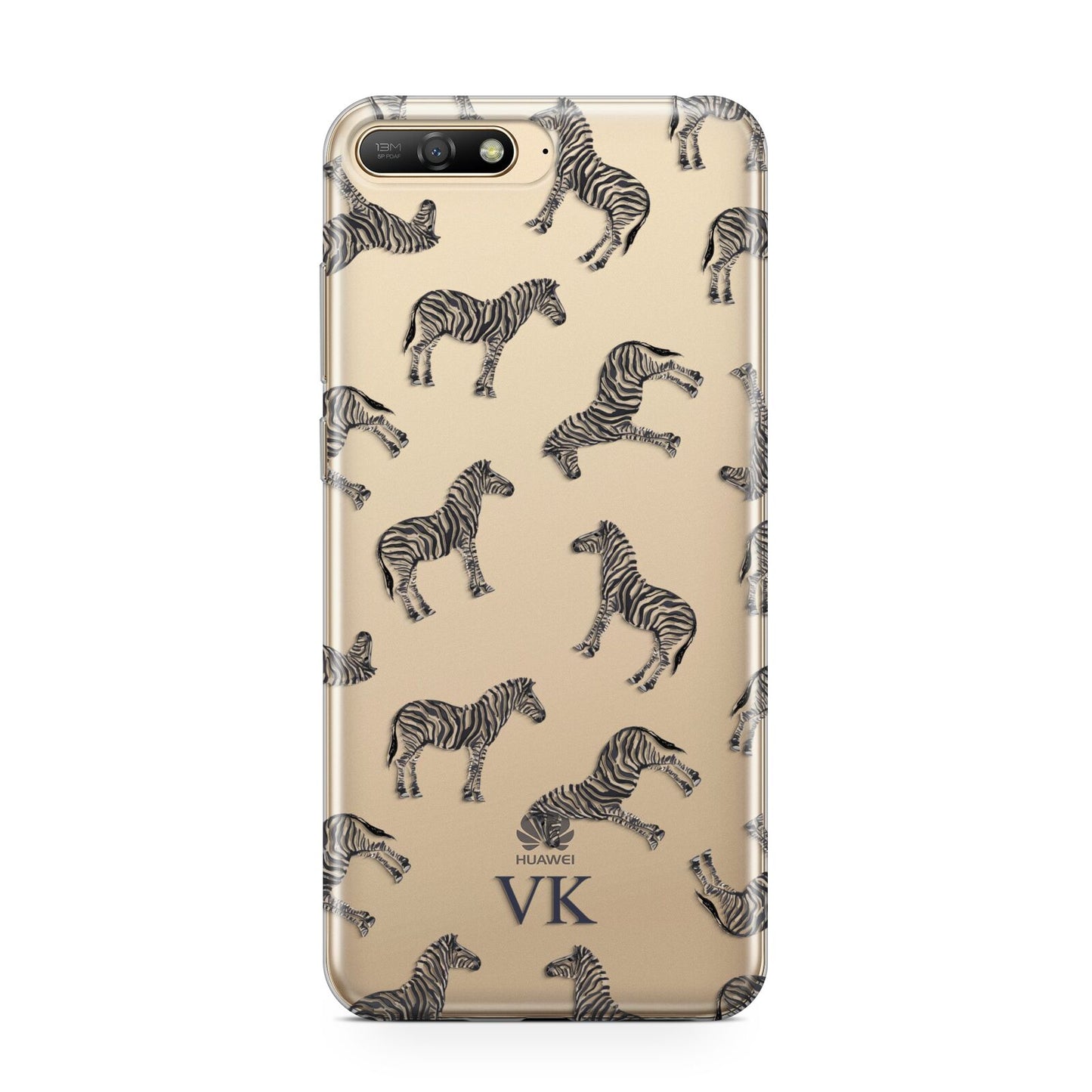 Personalised Zebra Huawei Y6 2018