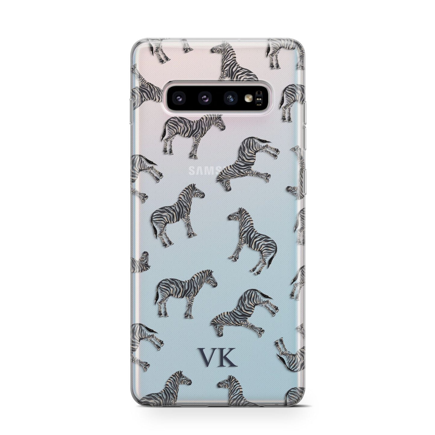 Personalised Zebra Samsung Galaxy S10 Case