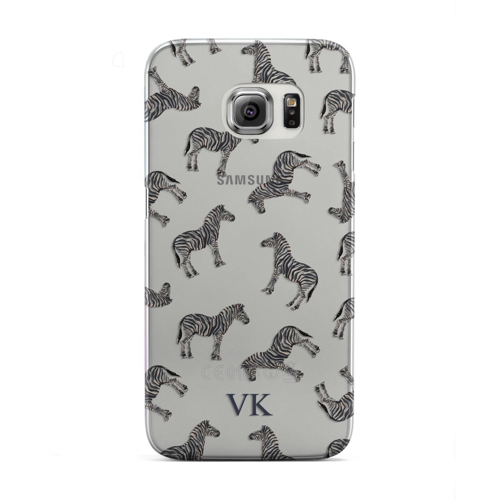 Personalised Zebra Samsung Galaxy S6 Edge Case