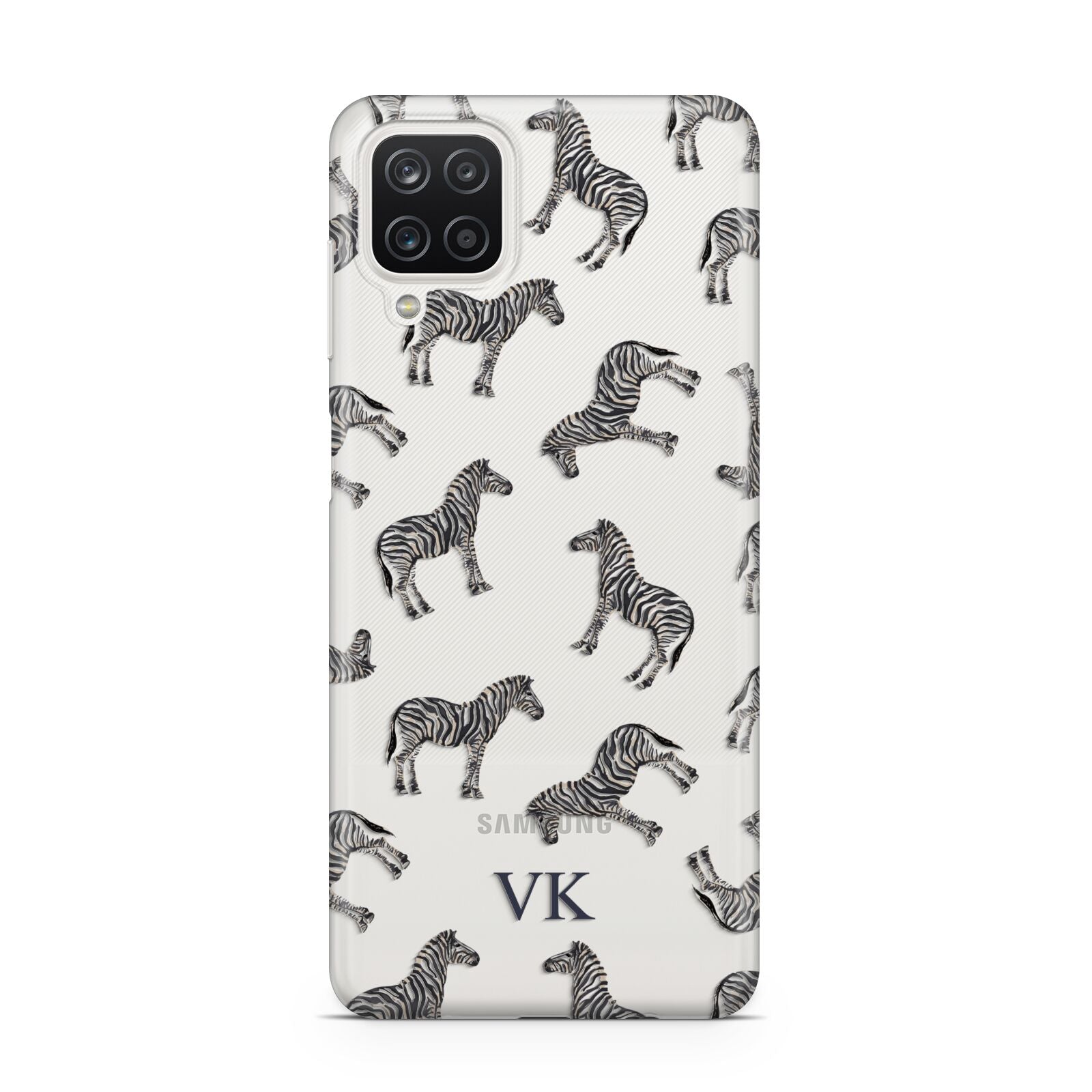 Personalised Zebra Samsung M12 Case