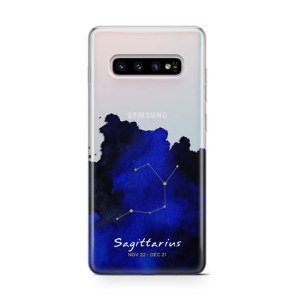 Personalised Zodiac Constellation Star Sign Samsung Galaxy S10 Case