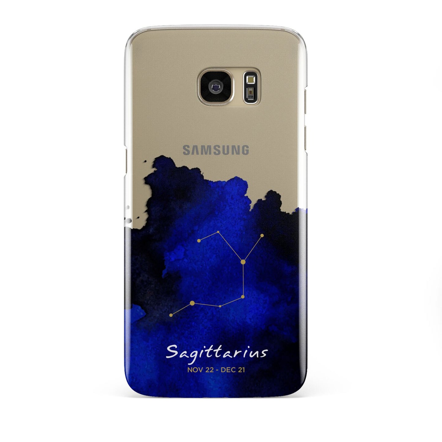 Personalised Zodiac Constellation Star Sign Samsung Galaxy S7 Edge Case