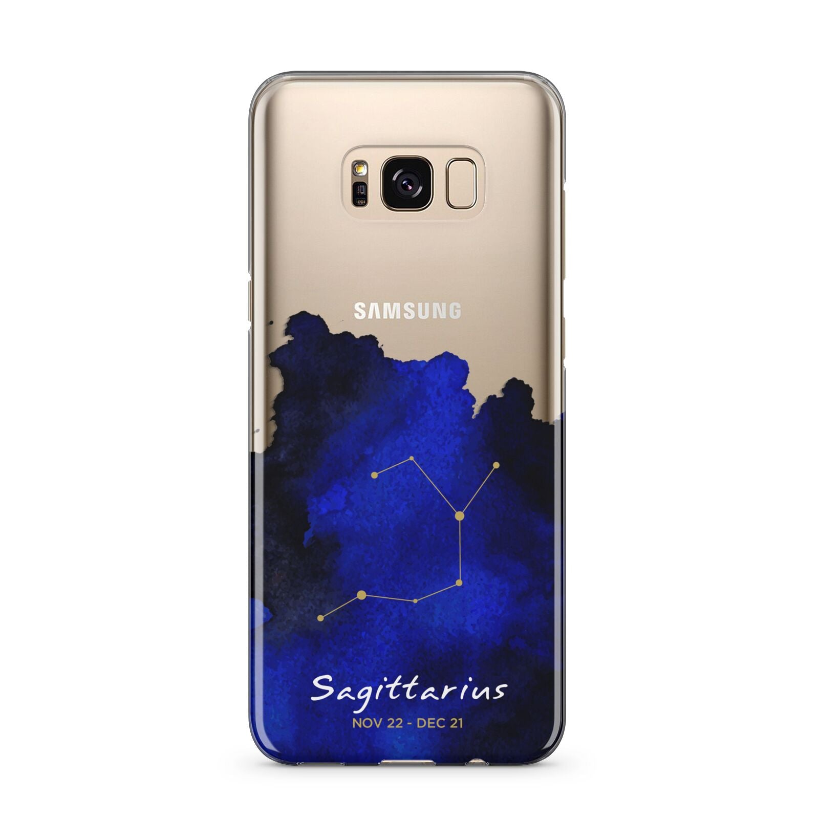 Personalised Zodiac Constellation Star Sign Samsung Galaxy S8 Plus Case