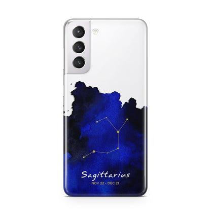 Personalised Zodiac Constellation Star Sign Samsung S21 Case