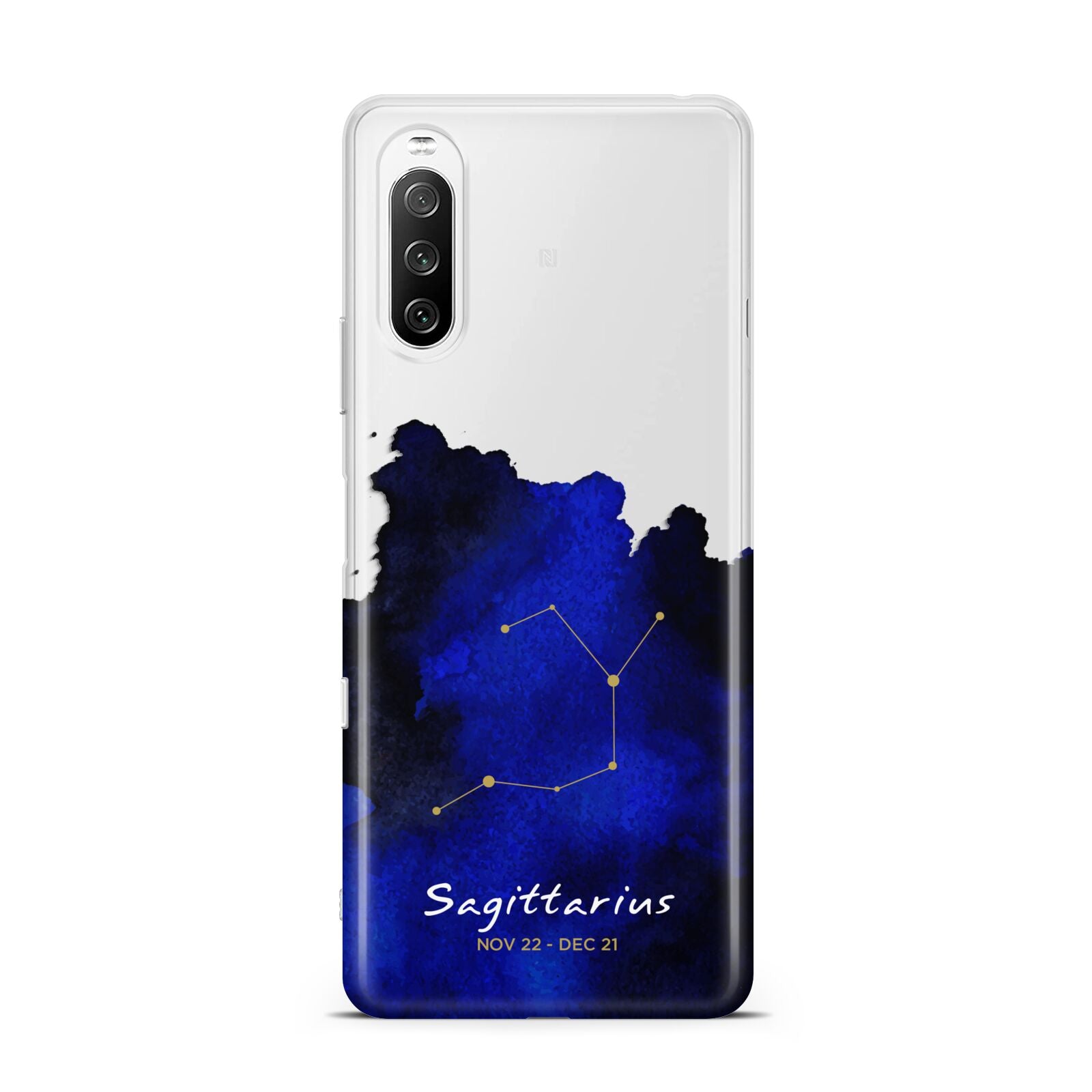 Personalised Zodiac Constellation Star Sign Sony Xperia 10 III Case