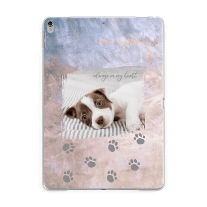 Pet Photo Personalised Apple iPad Silver Case