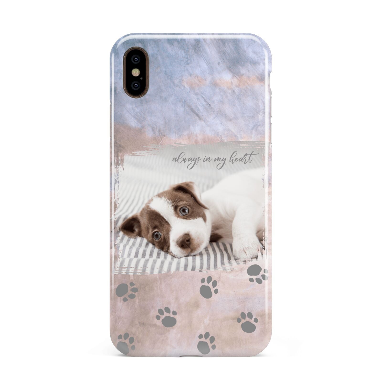 Pet Photo Personalised Apple iPhone Xs Max 3D Tough Case