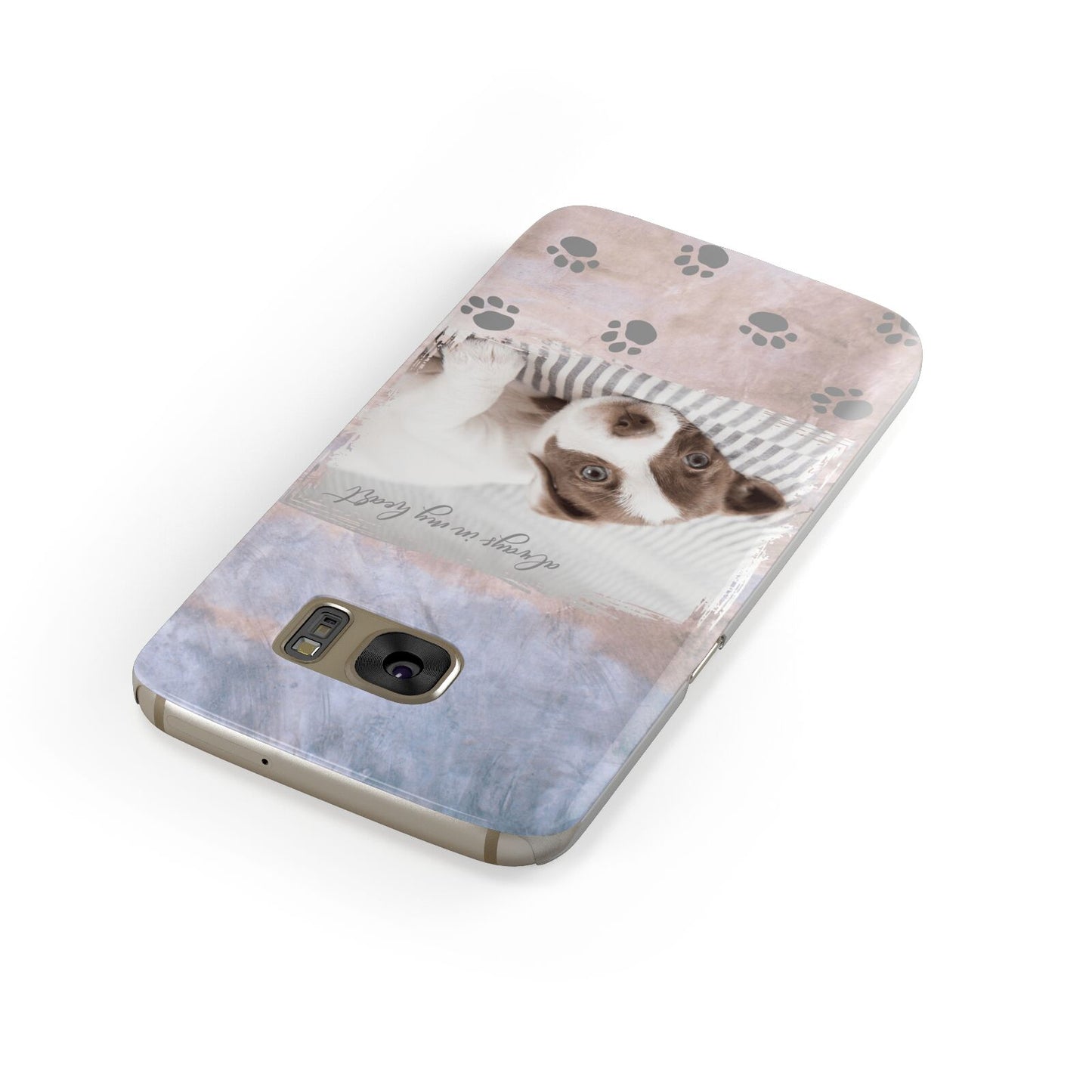 Pet Photo Personalised Samsung Galaxy Case Front Close Up