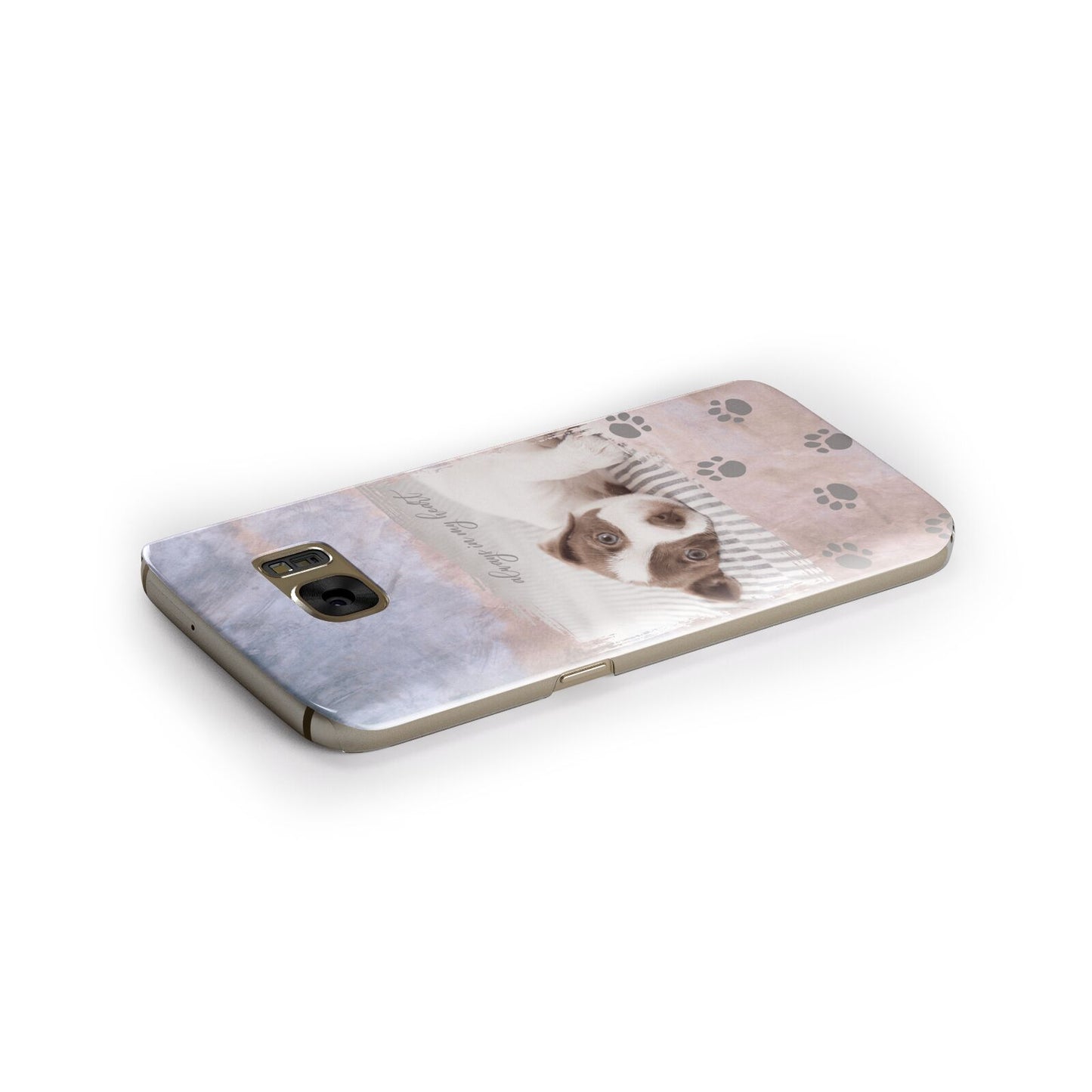 Pet Photo Personalised Samsung Galaxy Case Side Close Up