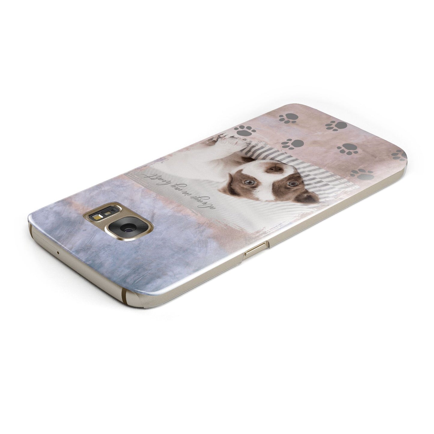 Pet Photo Personalised Samsung Galaxy Case Top Cutout