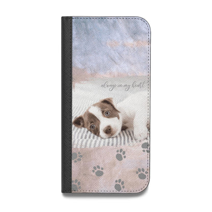 Pet Photo Personalised Vegan Leather Flip Samsung Case