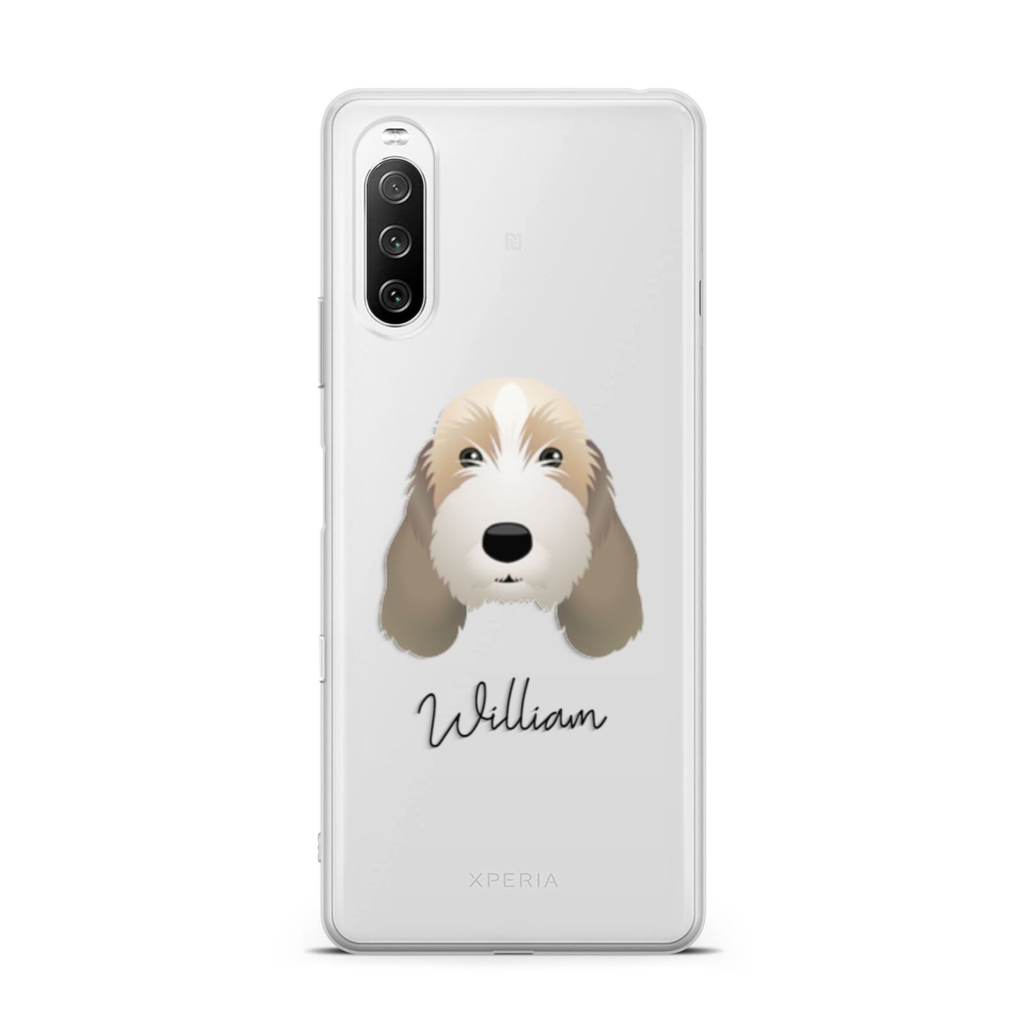 Petit Basset Griffon Vendeen Personalised Sony Xperia 10 III Case