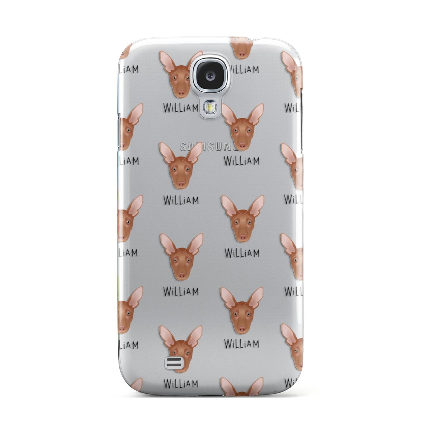 Pharaoh Hound Icon with Name Samsung Galaxy S4 Case