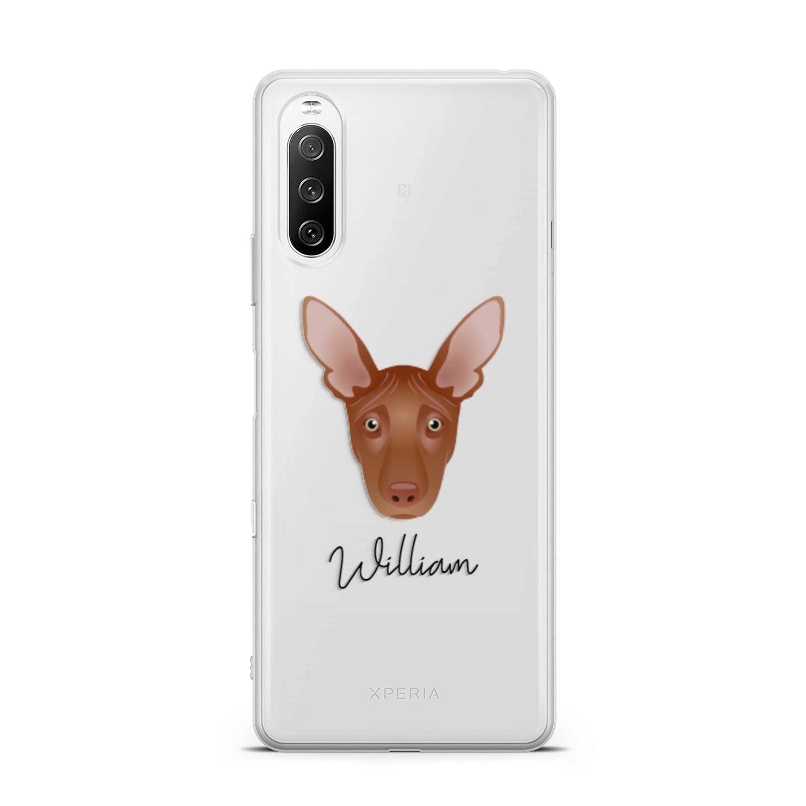 Pharaoh Hound Personalised Sony Xperia 10 III Case