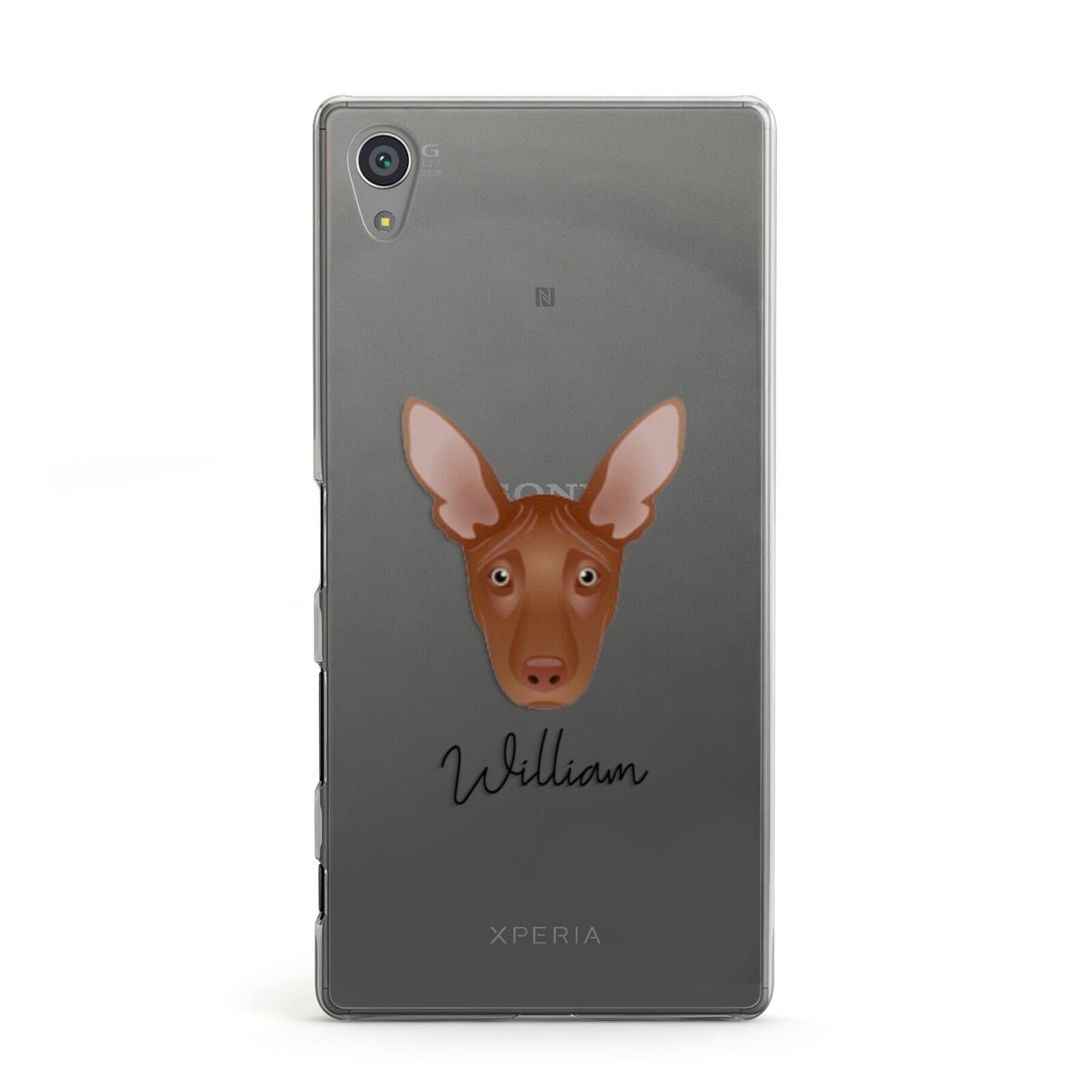 Pharaoh Hound Personalised Sony Xperia Case