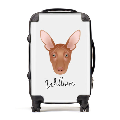 Pharaoh Hound Personalised Suitcase