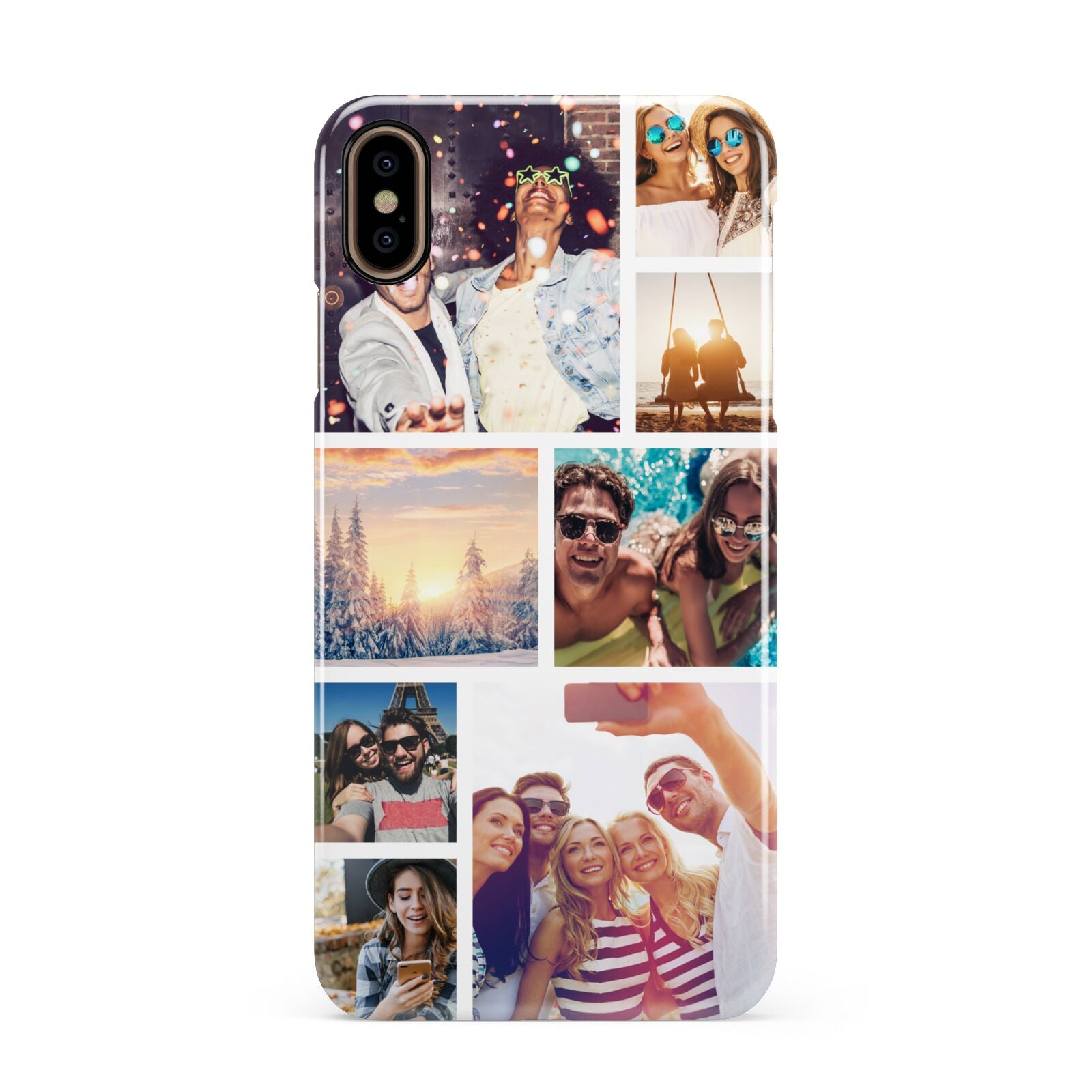 Photo Collage iPhone Case Dyefor