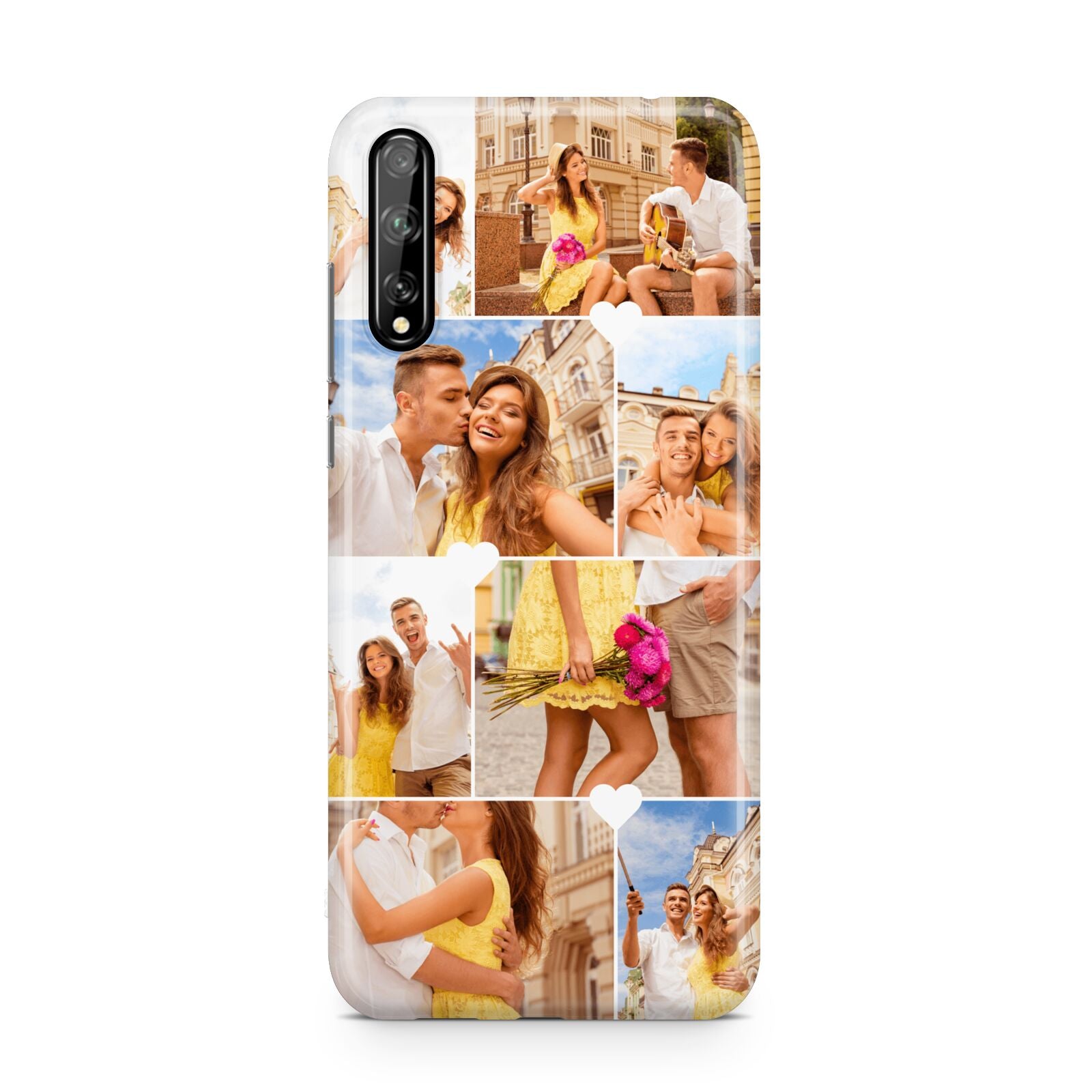 Photo Collage Heart Huawei Enjoy 10s Phone Case