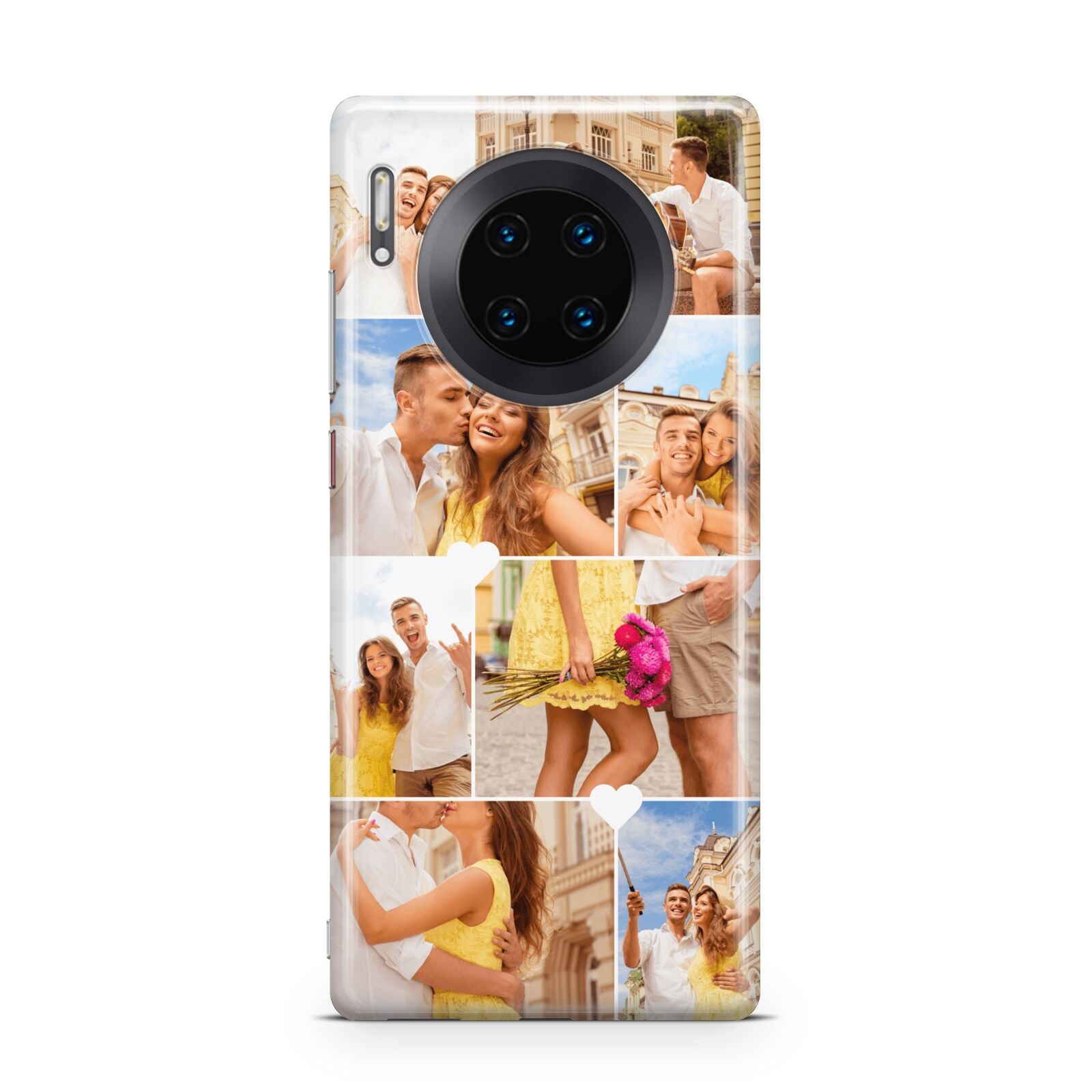 Photo Collage Heart Huawei Mate 30 Pro Phone Case