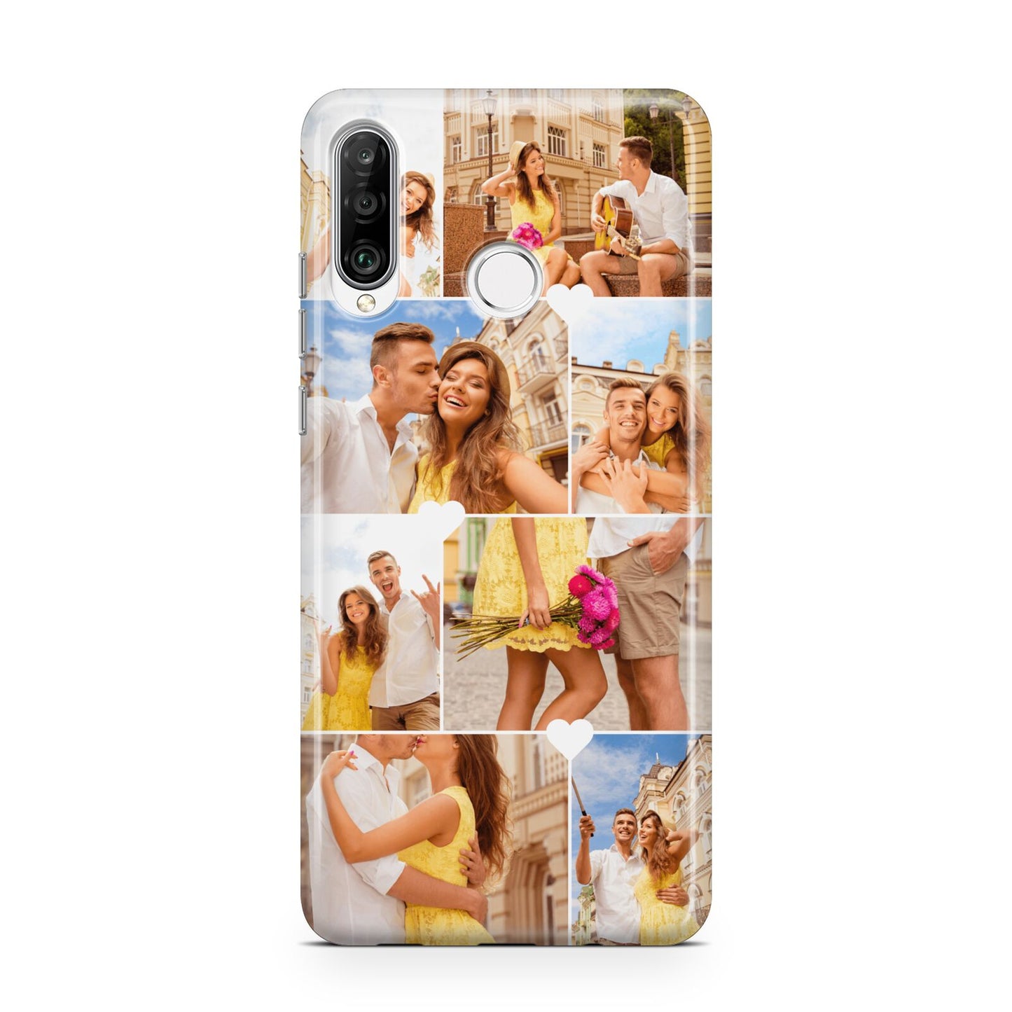 Photo Collage Heart Huawei P30 Lite Phone Case