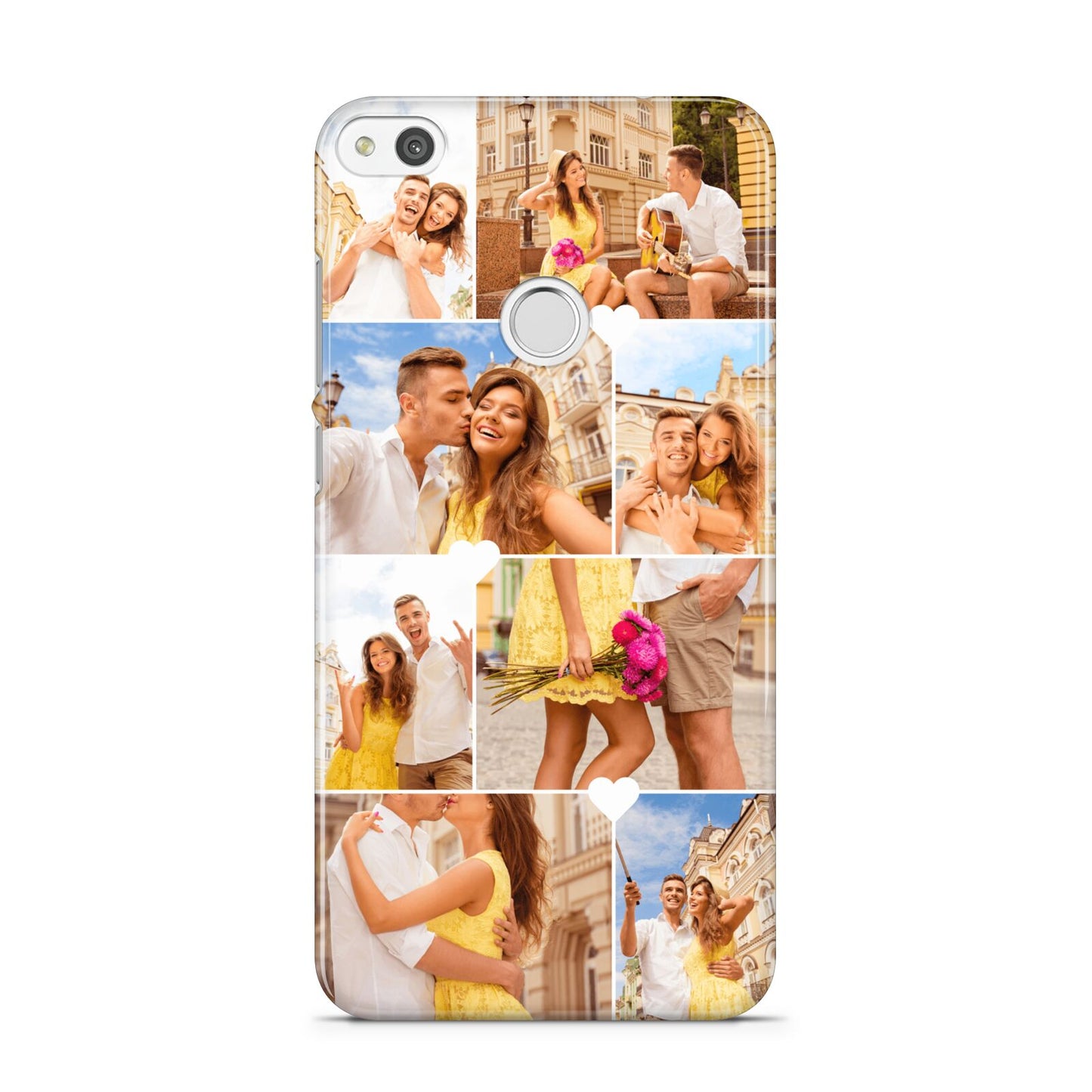 Photo Collage Heart Huawei P8 Lite Case