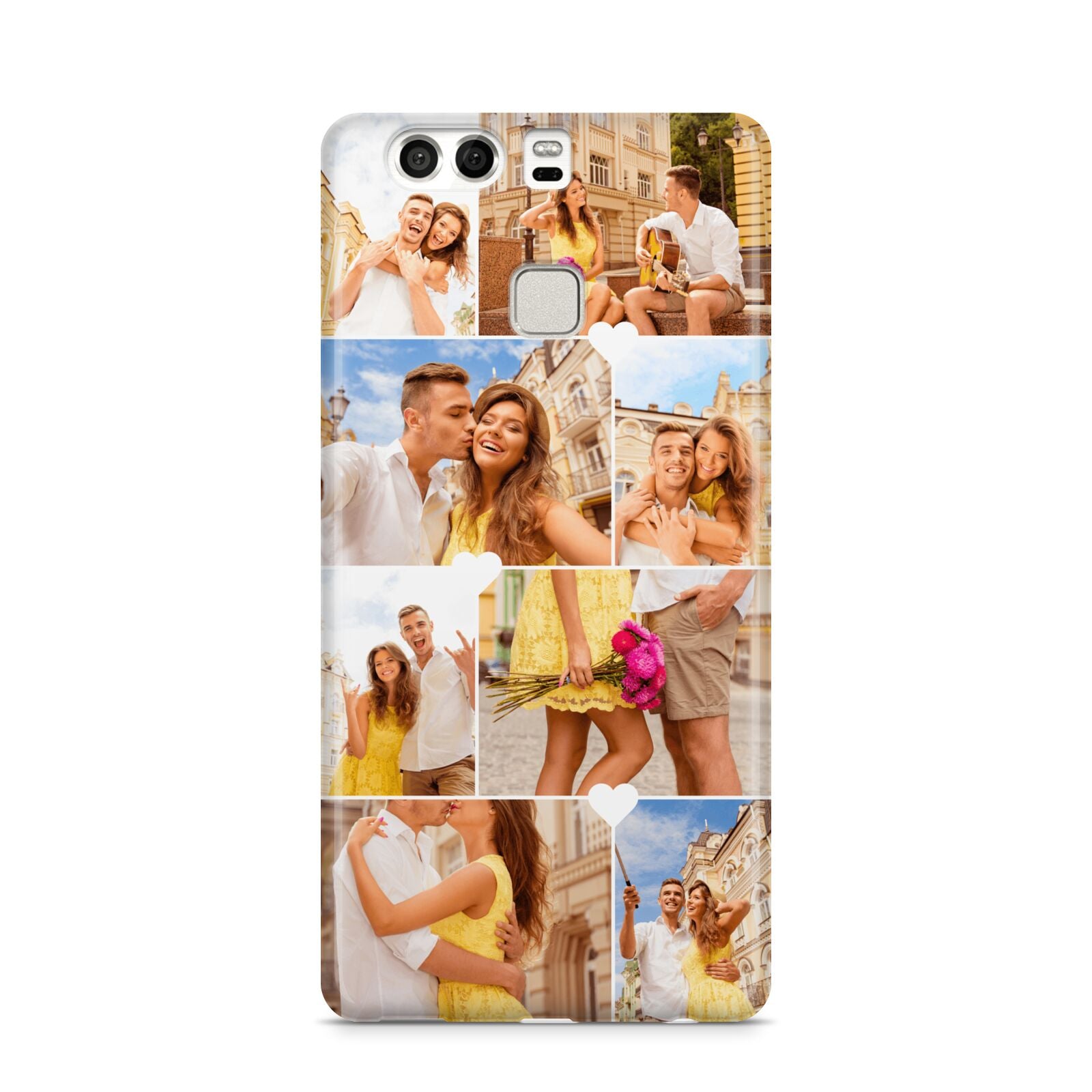 Photo Collage Heart Huawei P9 Case