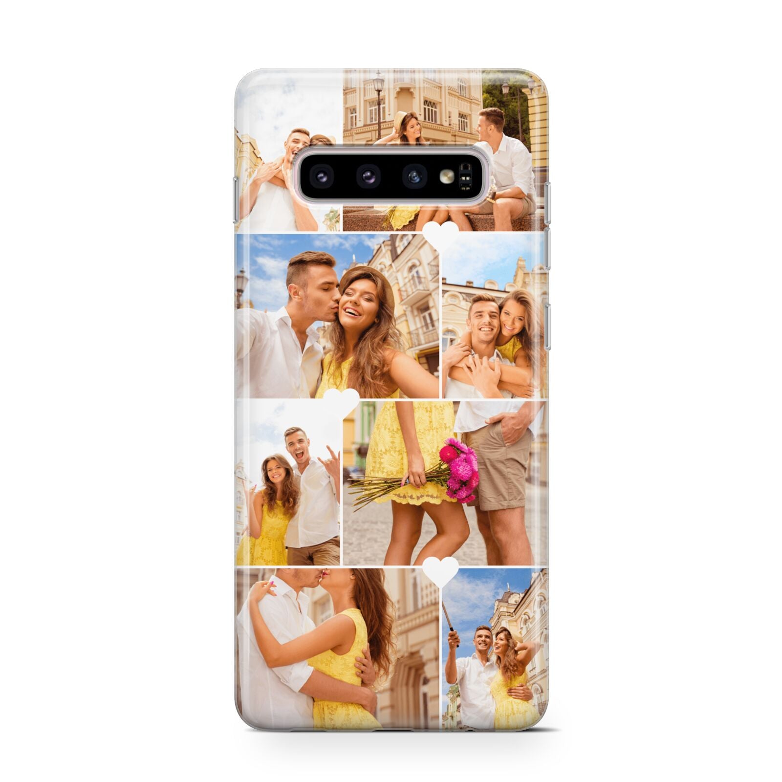 Photo Collage Heart Protective Samsung Galaxy Case