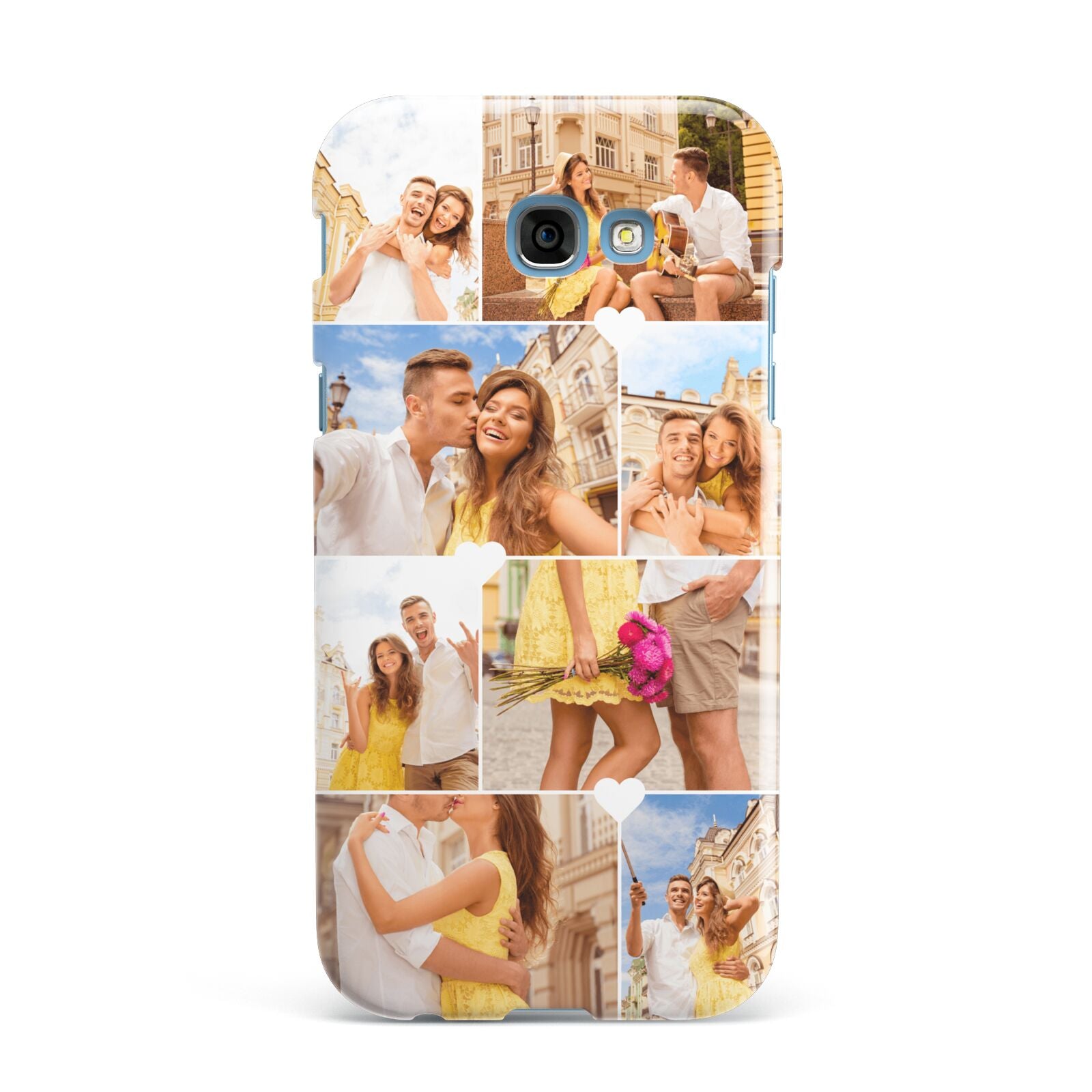 Photo Collage Heart Samsung Galaxy A7 2017 Case