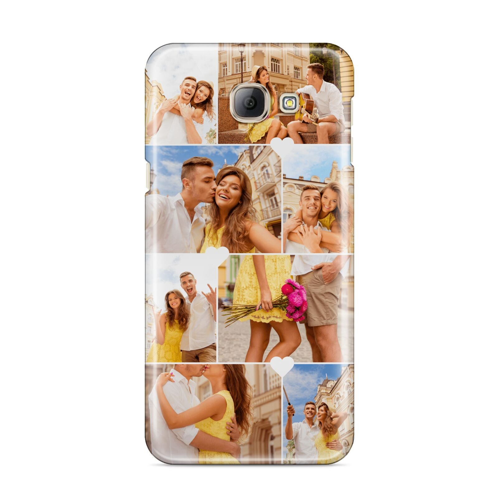 Photo Collage Heart Samsung Galaxy A8 2016 Case