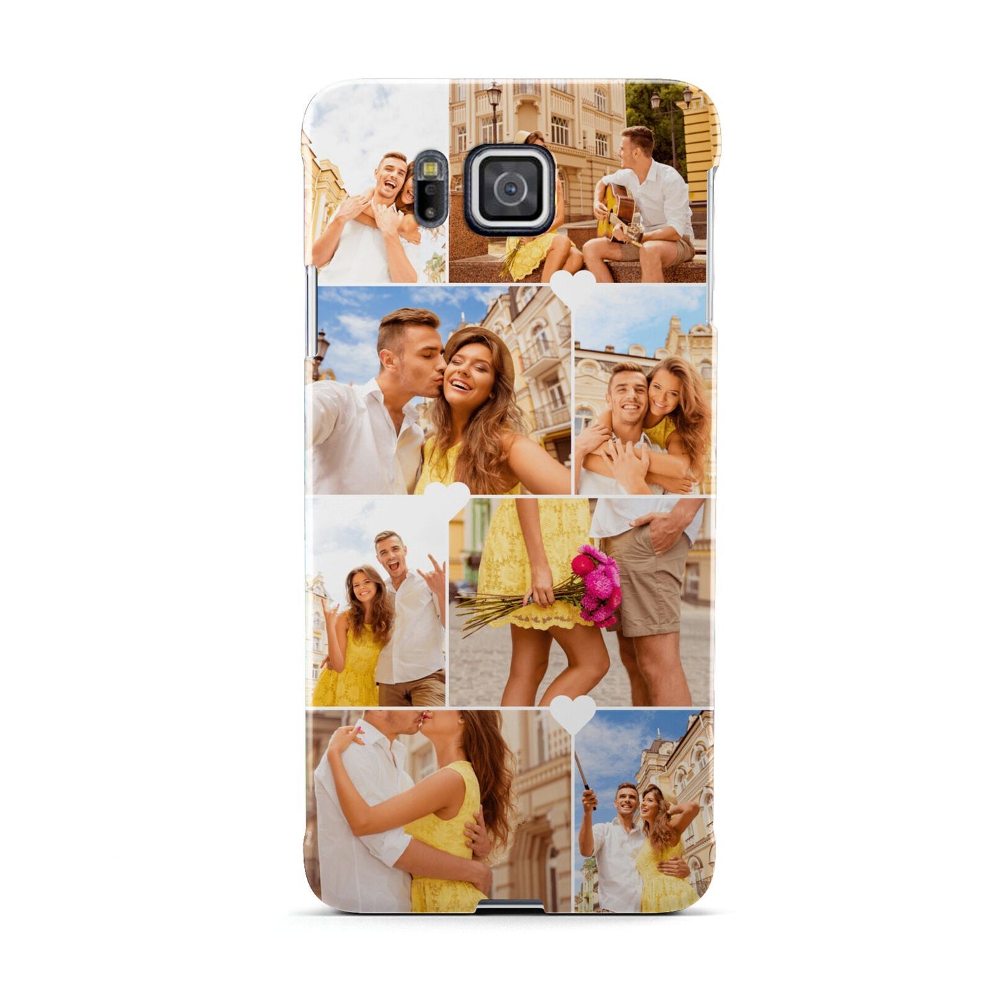 Photo Collage Heart Samsung Galaxy Alpha Case