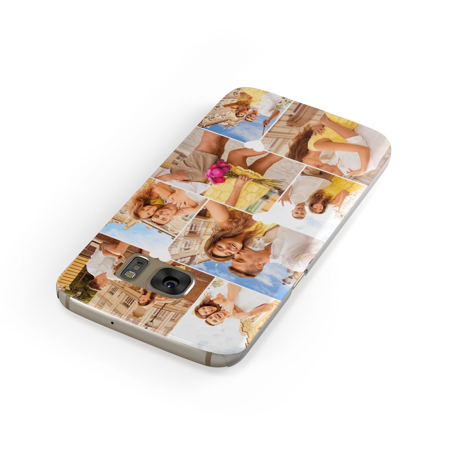 Photo Collage Heart Samsung Galaxy Case Front Close Up