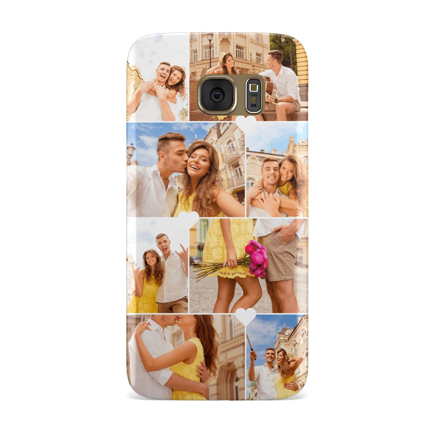 Photo Collage Heart Samsung Galaxy Case