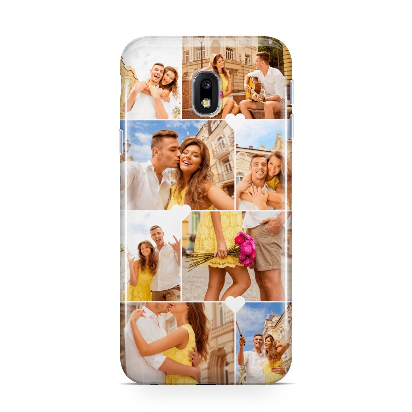 Photo Collage Heart Samsung Galaxy J3 2017 Case