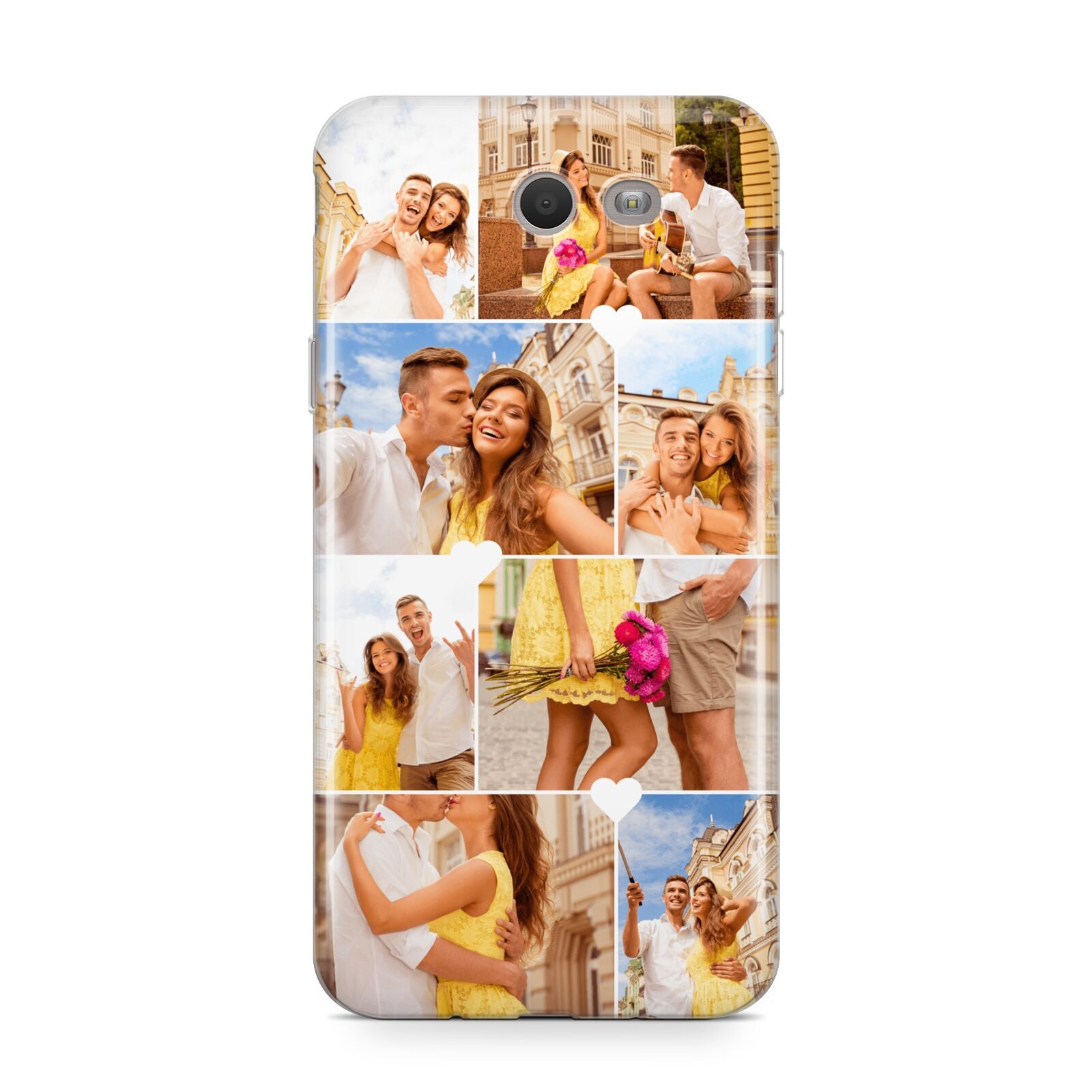 Photo Collage Heart Samsung Galaxy J7 2017 Case