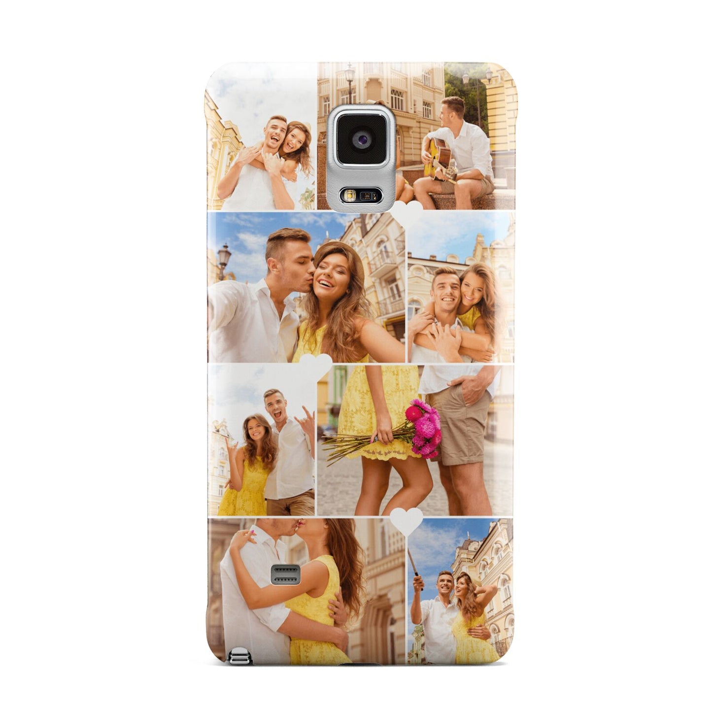 Photo Collage Heart Samsung Galaxy Note 4 Case